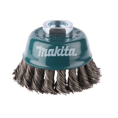 Szczotka druciana garnkowa M14 75x0,5 mm Makita