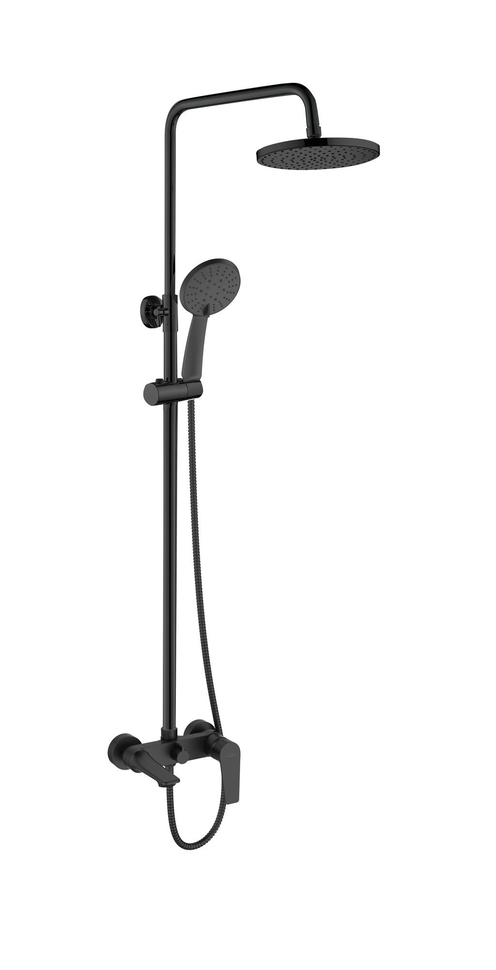 Kolumna prysznicowa z baterią Invena Dokos czarna