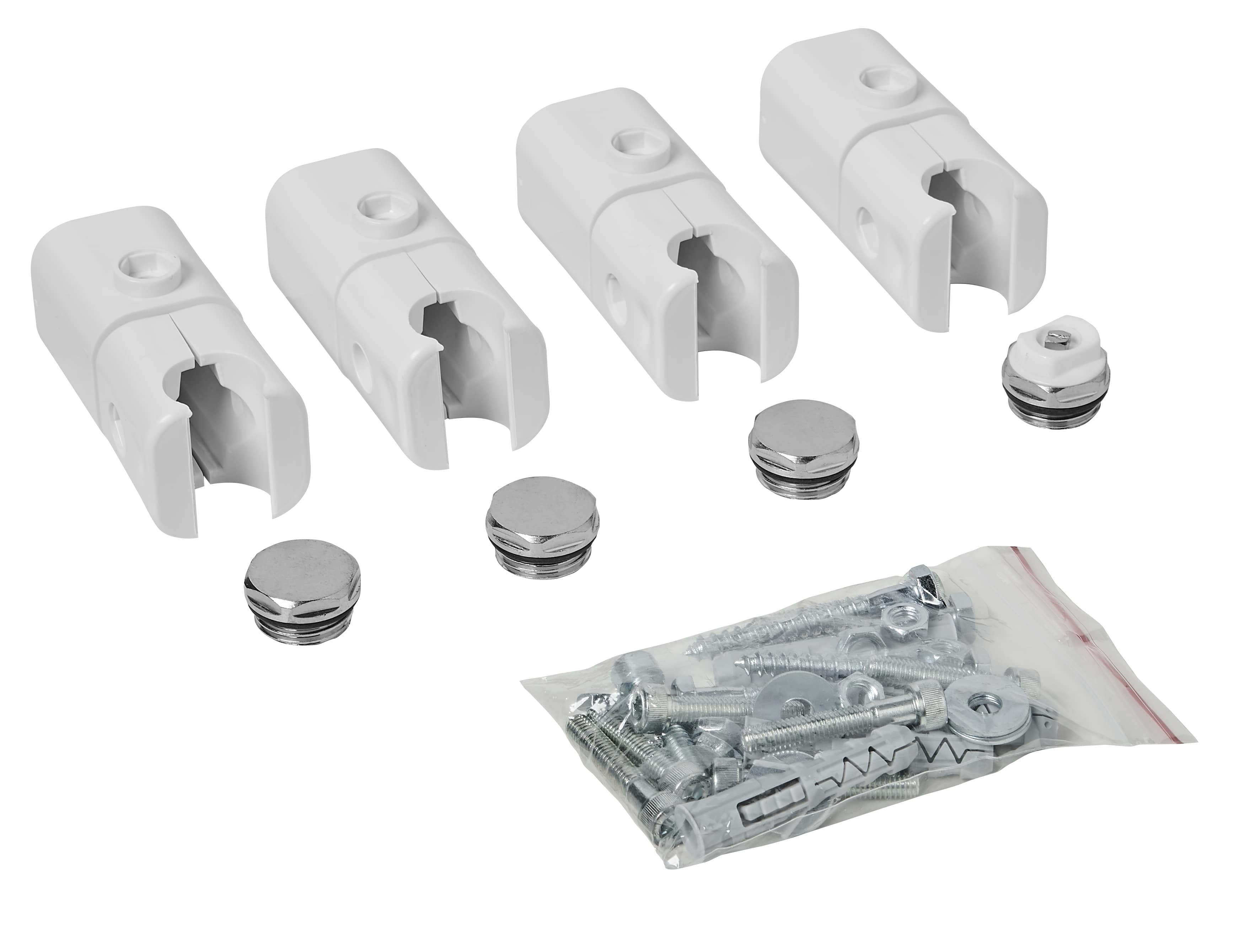 Grzejnik łazienkowy Salto Max 60x30 cm, biały 2