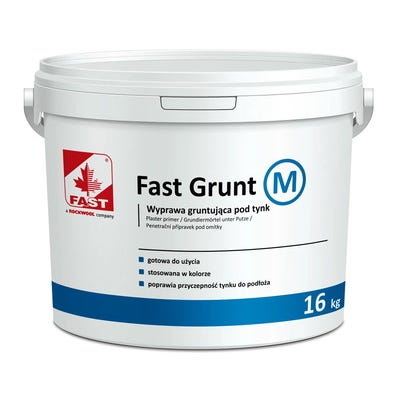 Wyprawa gruntująca Fast pod tynki mineralne, akrylowe, siloksanowe i silikonowe 6,4kg