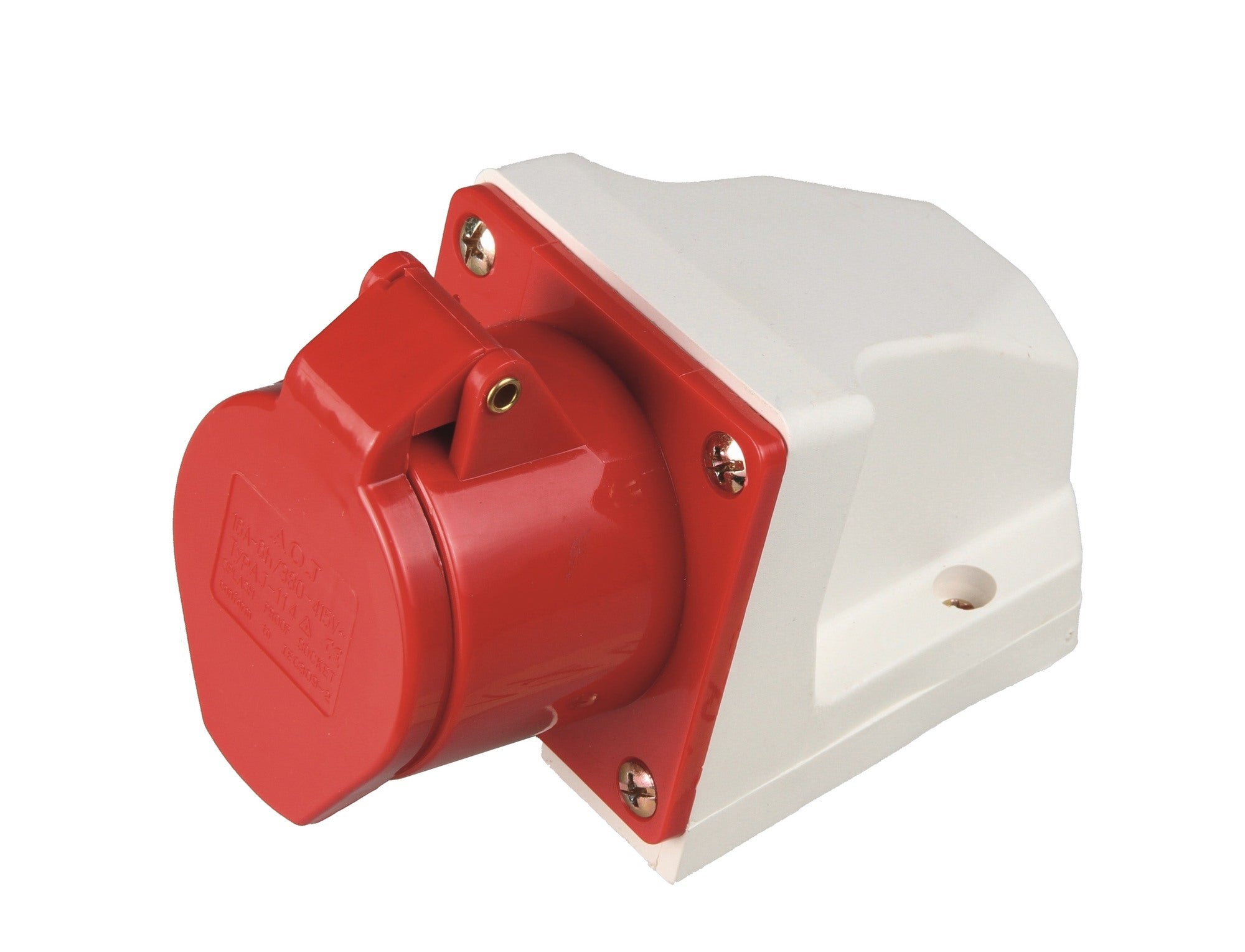 Gniazdo siłowe, przenośne 16A 3P+N+Z 400V IP44 PCE