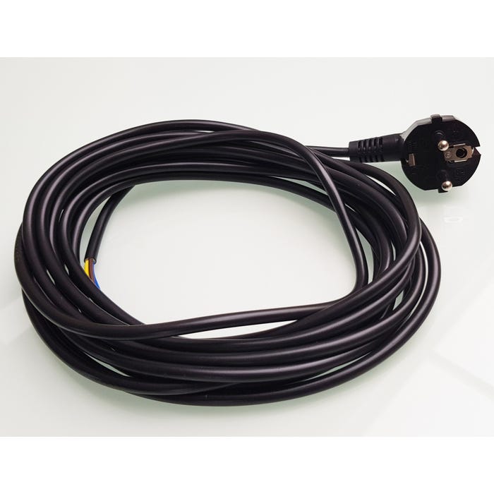 Przewód z wtyczką 5m 3x1 OWY