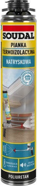 Pianka termoizolacyjna natryskowa Soudal Gun 700ml  0
