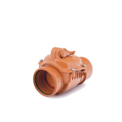 Zasuwa burzowa kanalizacji, PVC fi 110 mm