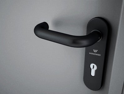 Drzwi techniczne Technical 60, 1120x2060,RAL 7035, lewe 4