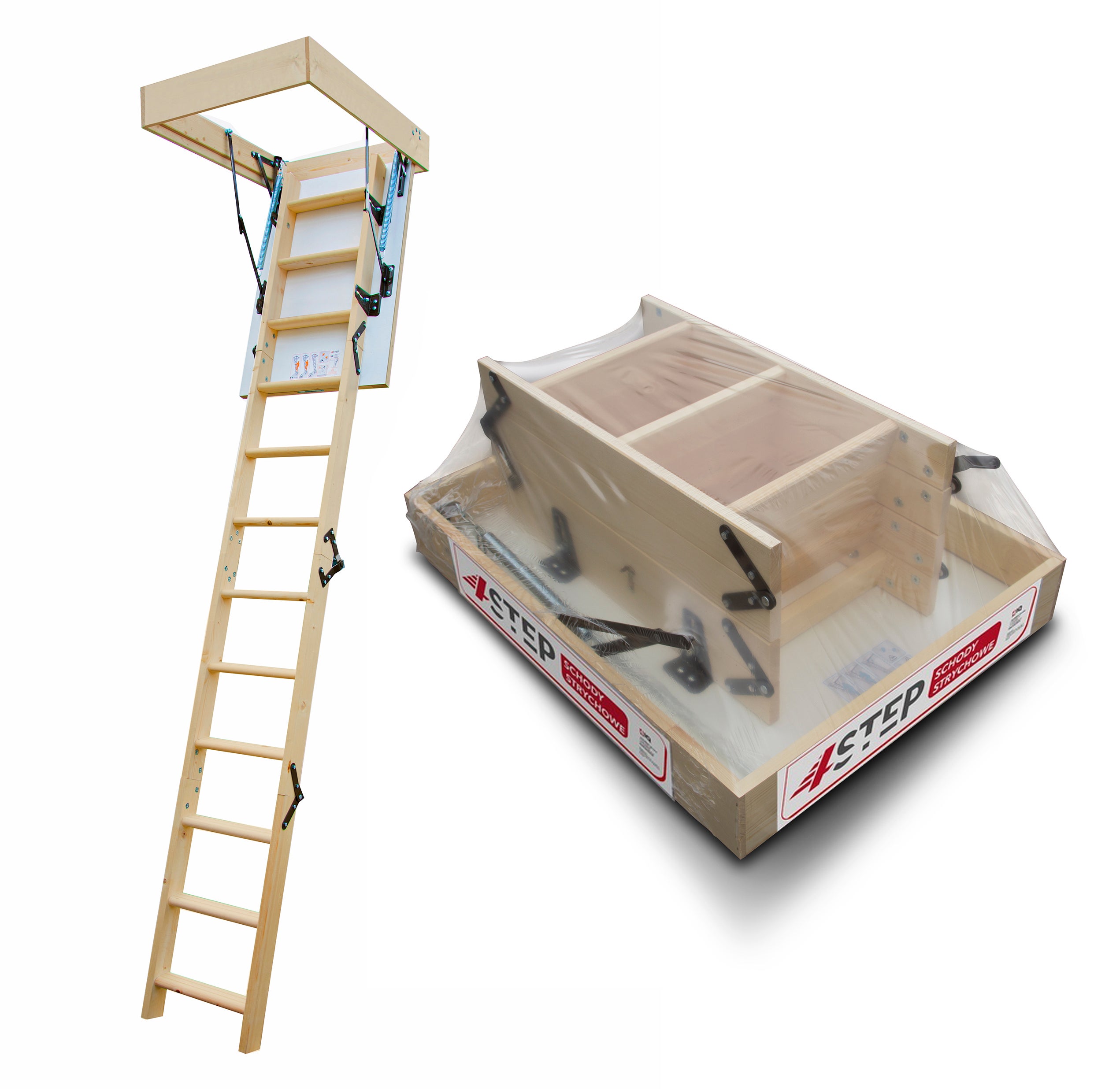 Schody strychowe Termo Mini 70x90cm 2