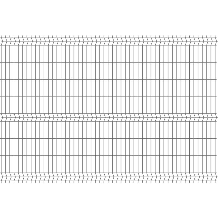 Panel ogrodzeniowy 3D antracytowy, 172x250 cm, oczko 50x200 mm, drut 4 mm