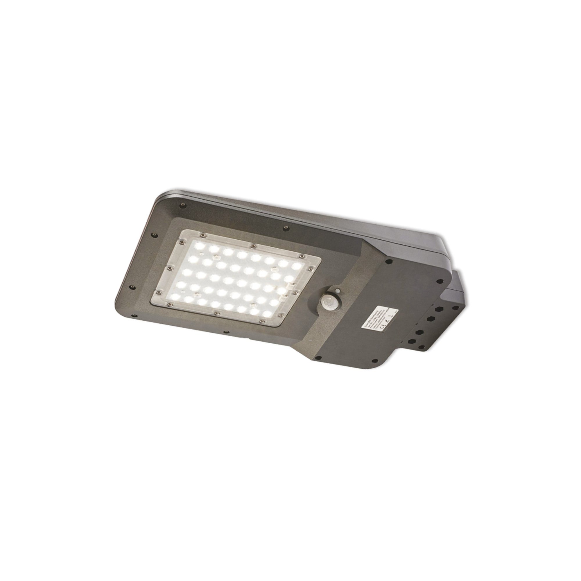 Oprawa parkingowa SOLAR LED 15W 1600lm 4000K IP65 czujnik ruchu+zmierzchu montaż słup/ściana