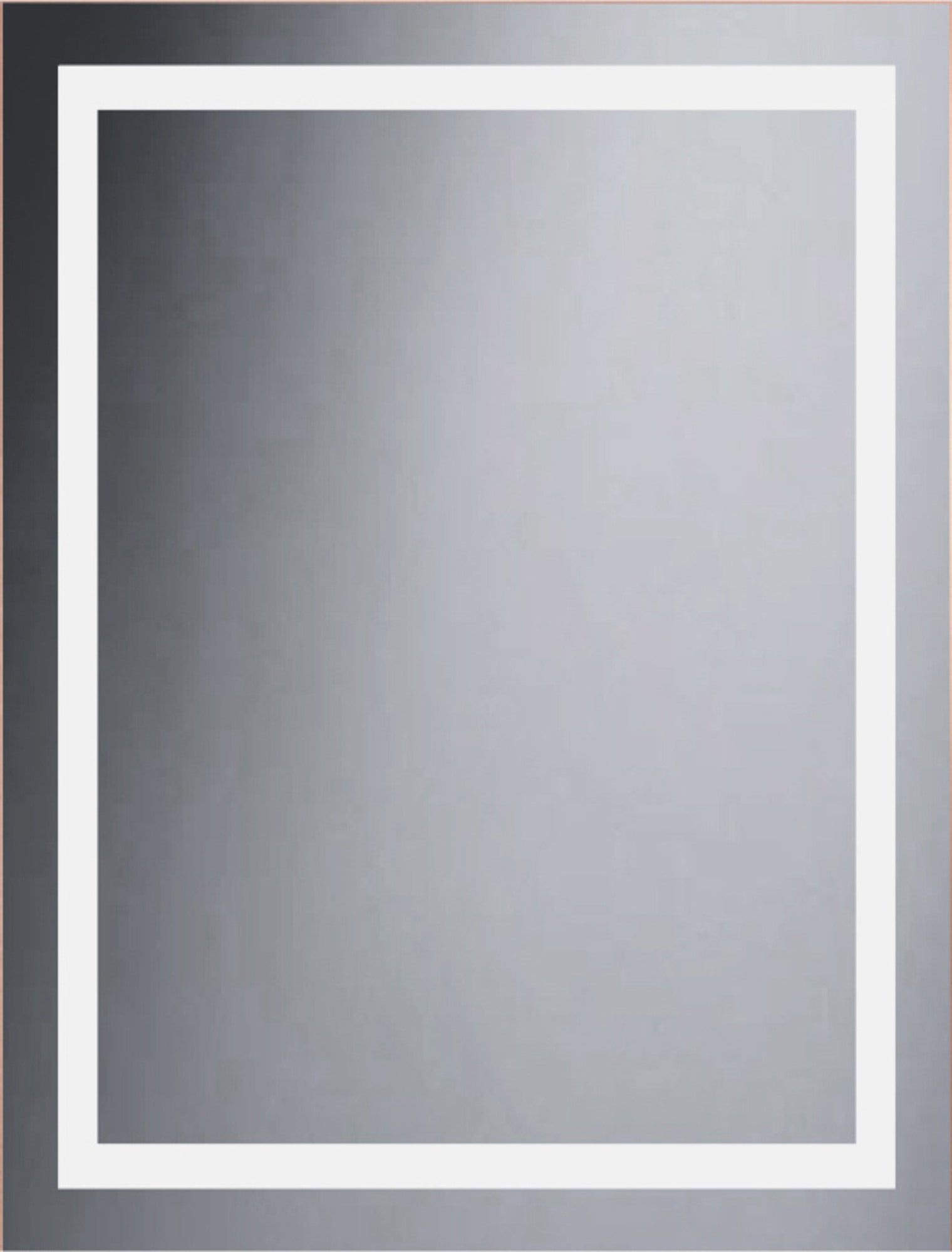 Lustro łazienkowe z oświetleniem Dubiel Vitrum Bravo 60 x 80 cm