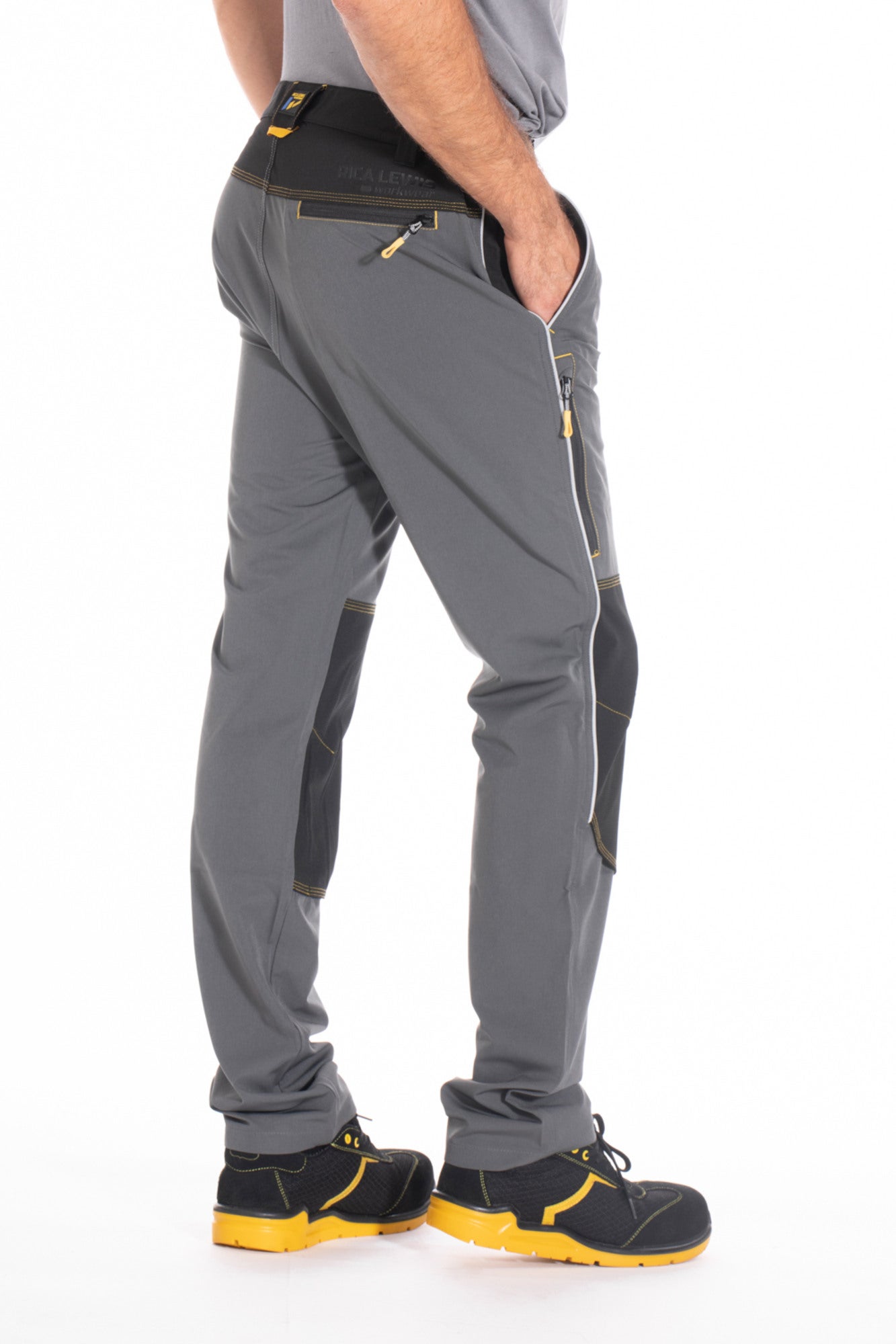 Spodnie robocze WOGTEC grey - Rica Levy rozm. S (40) 2