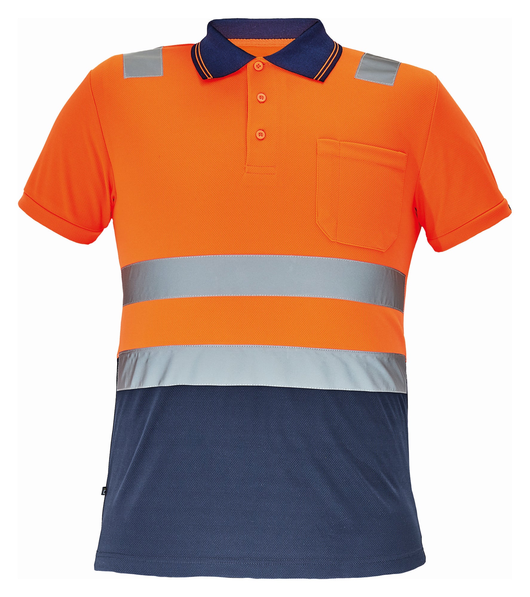 Koszulka polo ostzegawcza pomarańczowa CADIZ Cerva, rozm. 2XL (60) 0