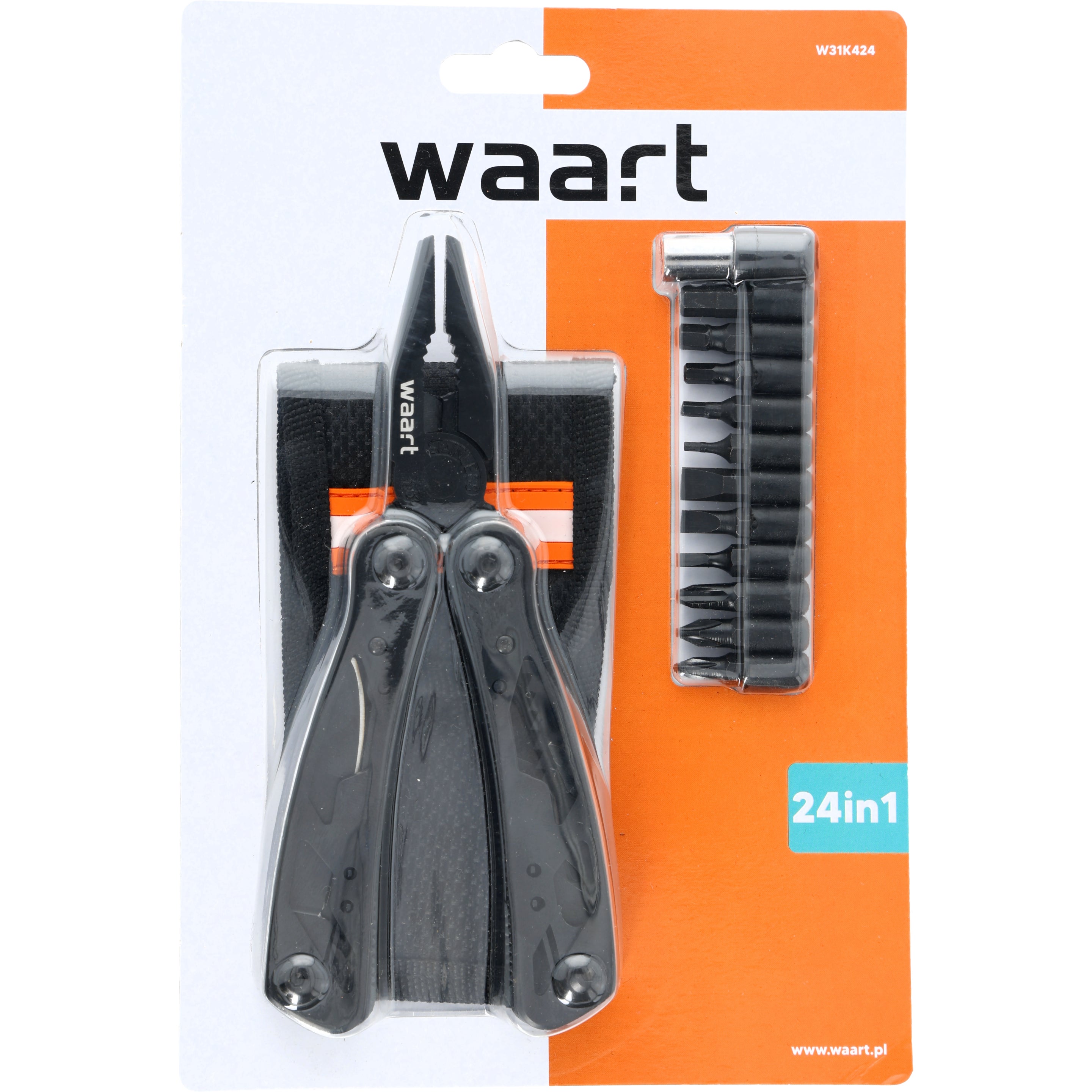 Multitool narzędzie wielofunkcyjne 24 el. WAART W31K424 1