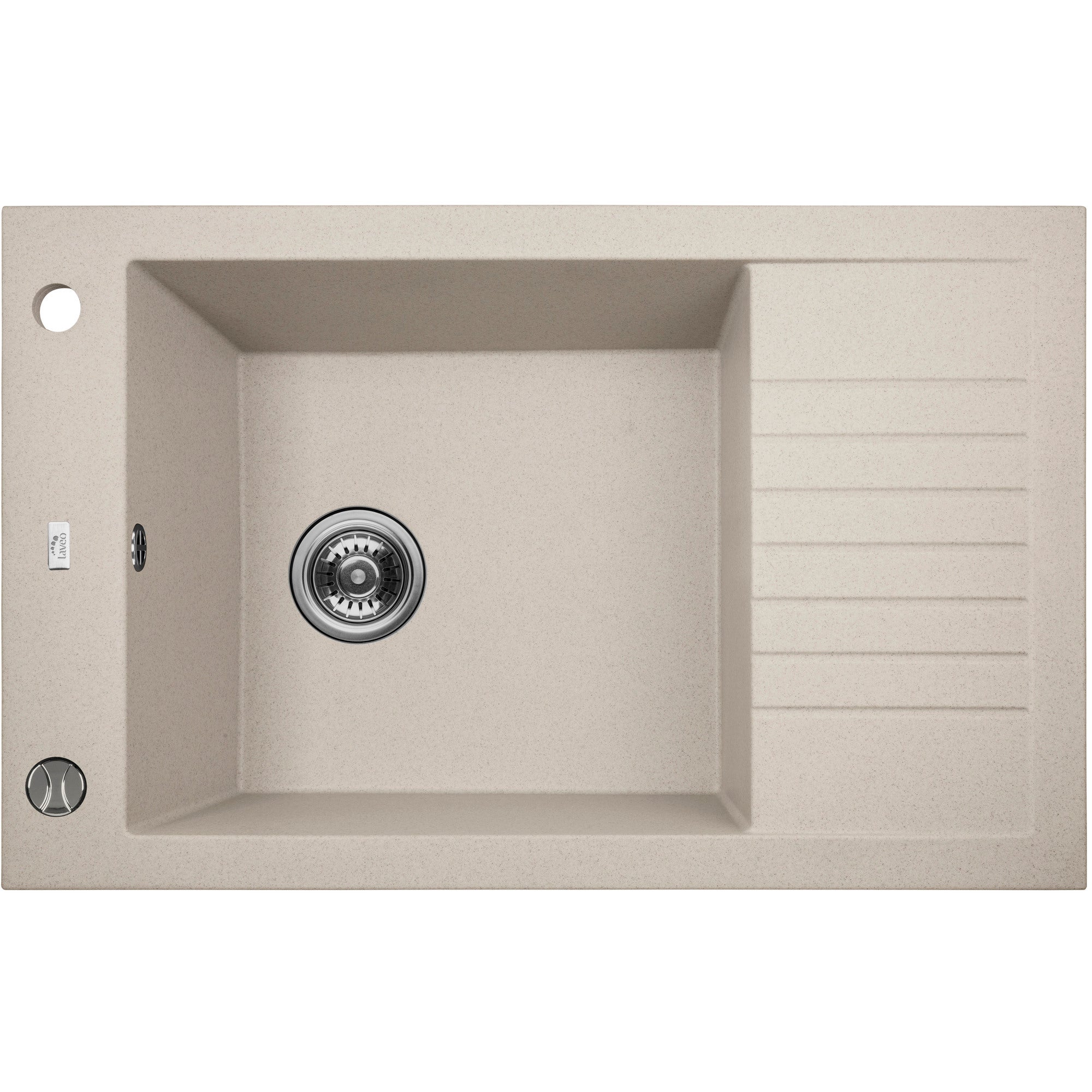 Zlewozmywak granitowy Laveo Pionier 50 x 78 cm 