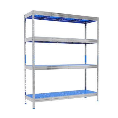 Regał magazynowy Horeca wym. 180x150x50 cm, 5 półek, 175 kg 1