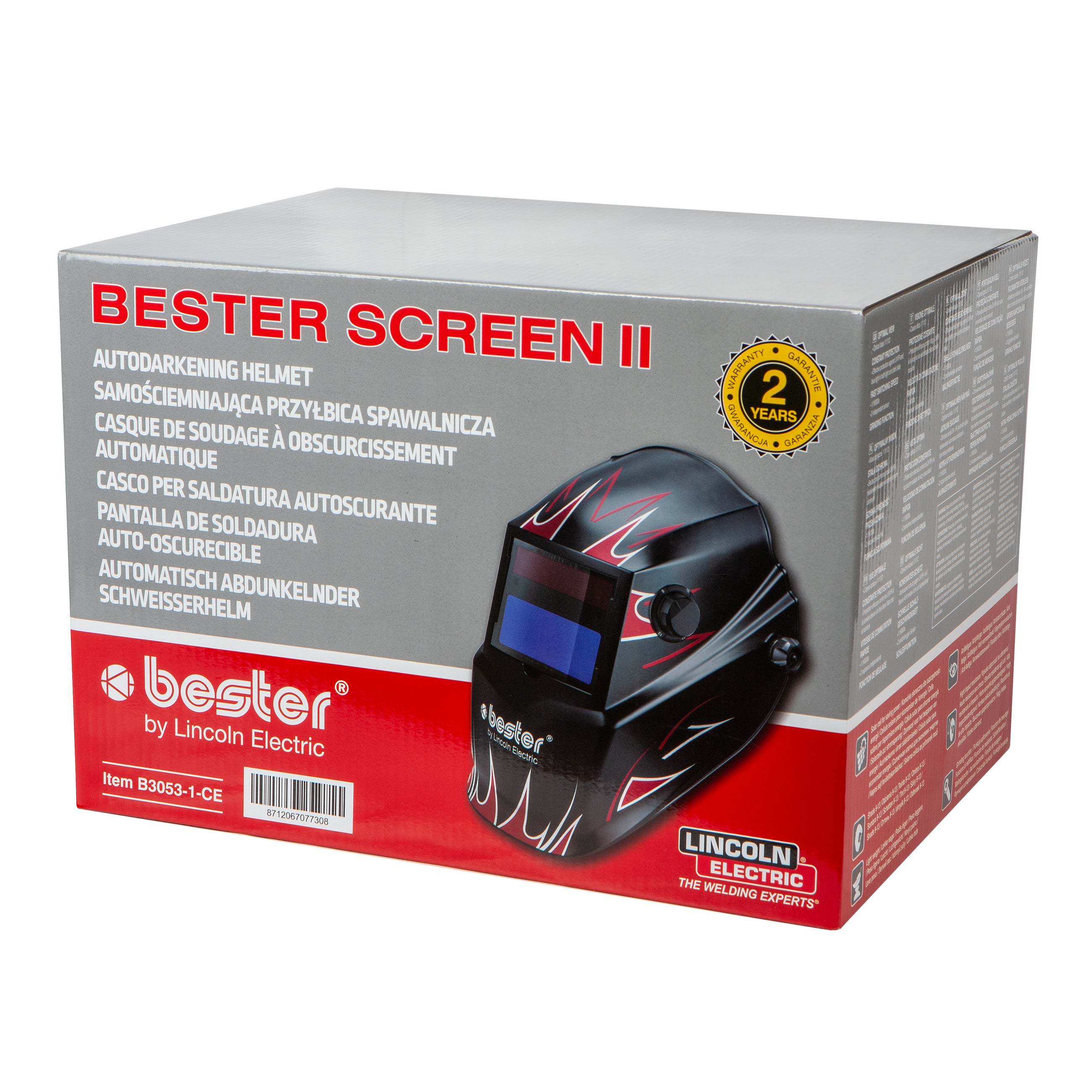 Przyłbica samościemniająca Screen II Lincoln Bester 1