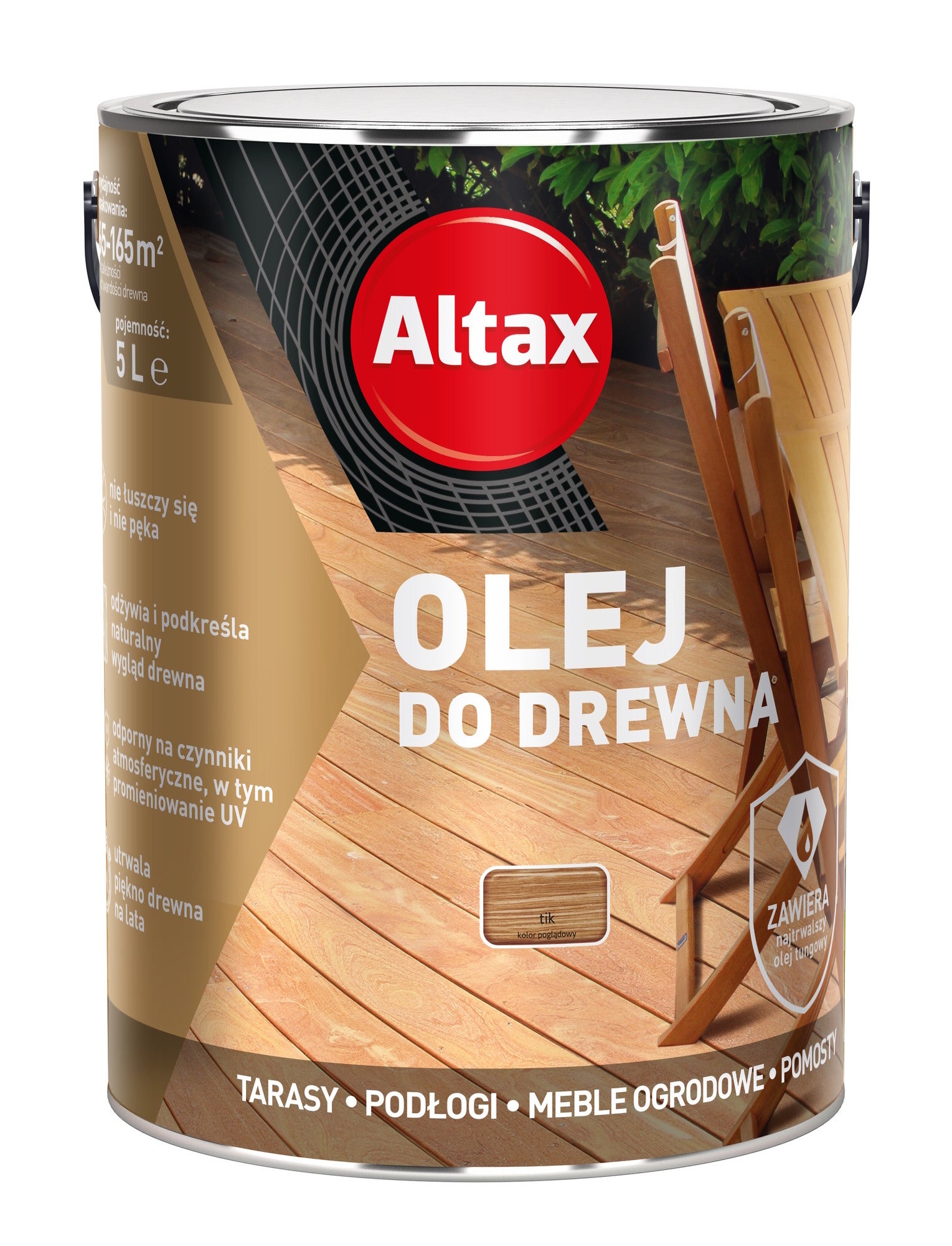Altax olej do drewna tik 5L