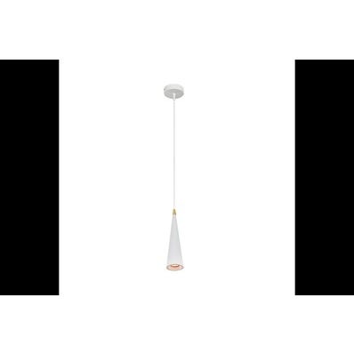 Oprawa sufitowa EVI 1x GU10, biały, średnica 8cm, materiał metal