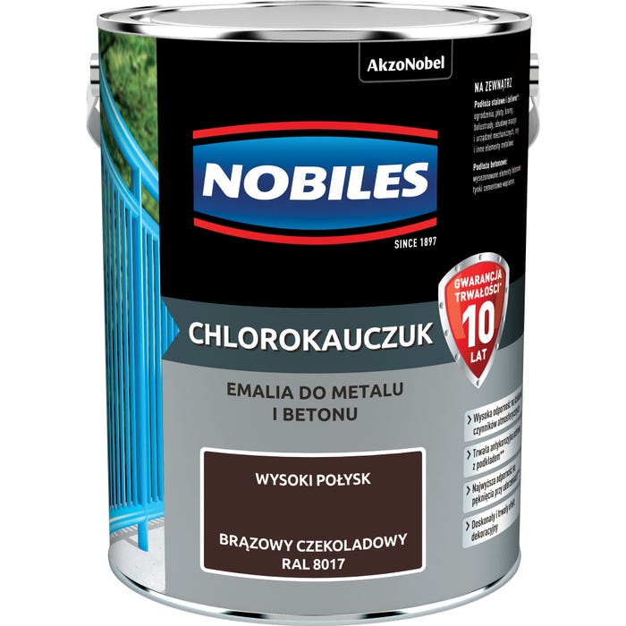 Chlorokauczuk Brązowy Czekoladowy 5L
