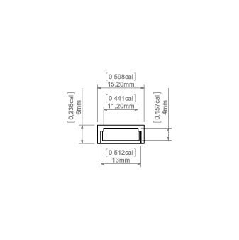 Profil aluminiowy do taśm LED Micro czarny 2m 2