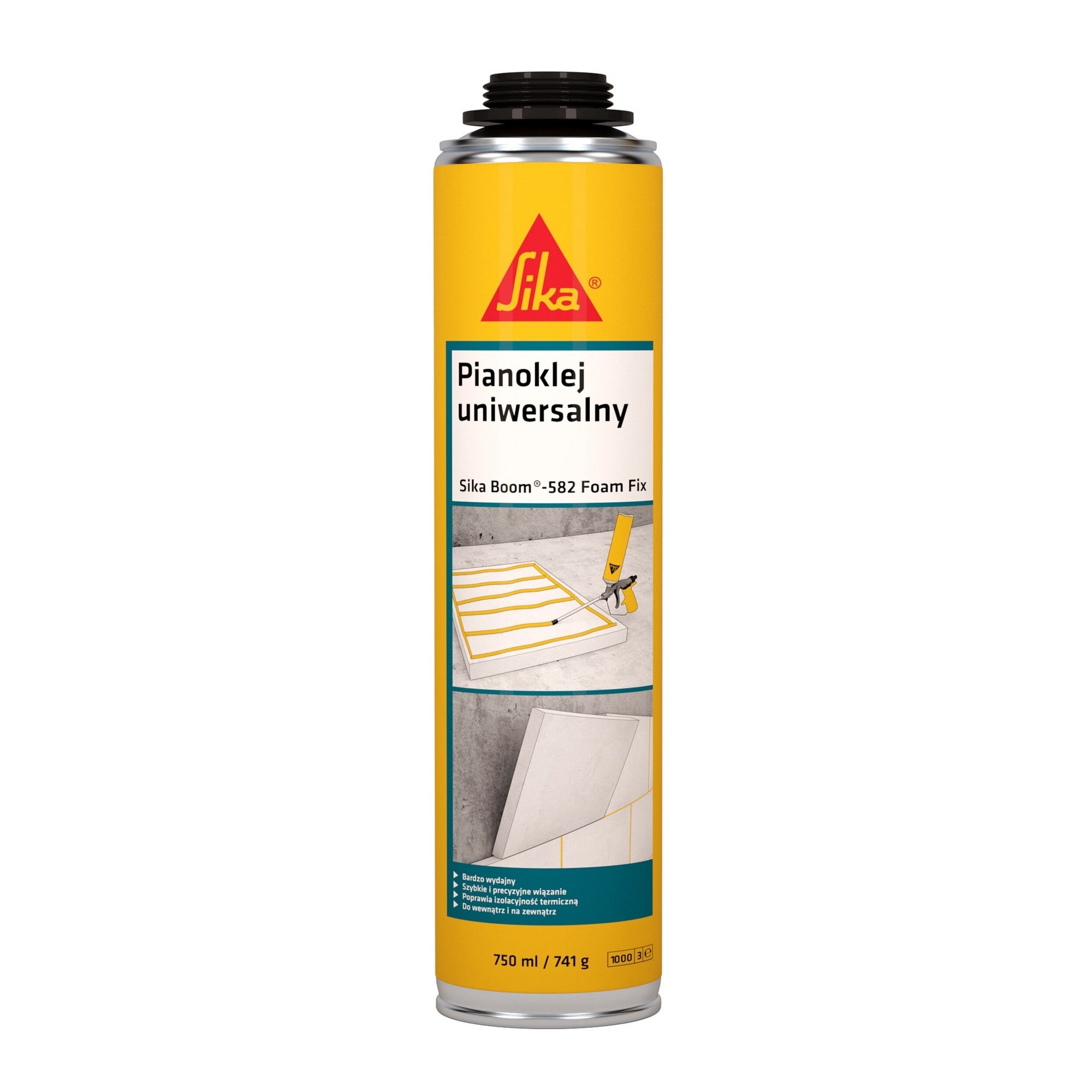 Pianoklej uniwersalny Sikaboom-582 750ml, pistoletowy