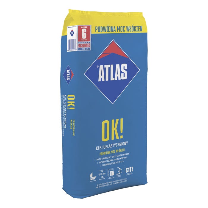 Zaprawa klejowa Atlas Klej OK! 22,5 kg