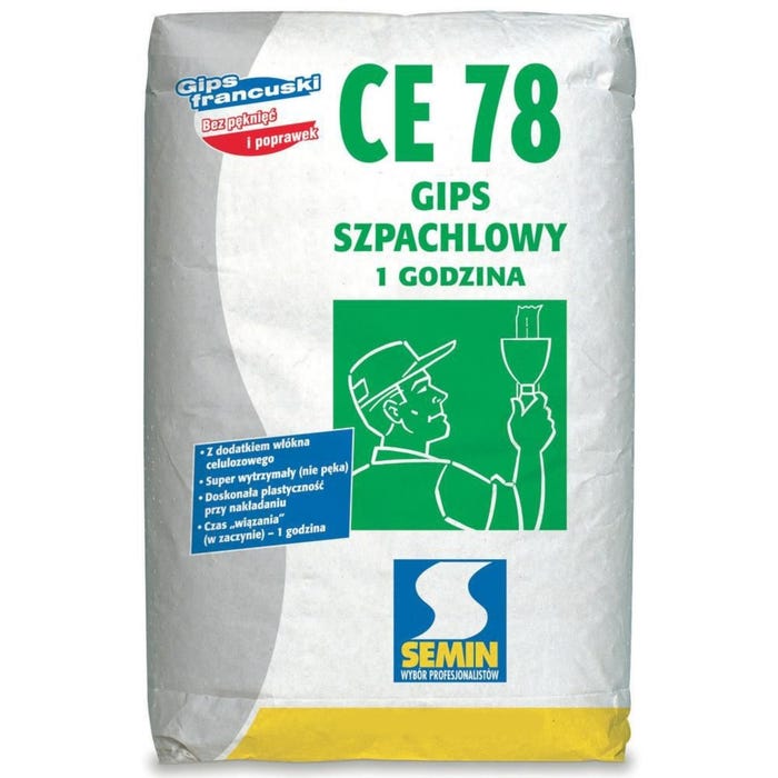 Gips szpachlowy Semin CE 78 20 kg
