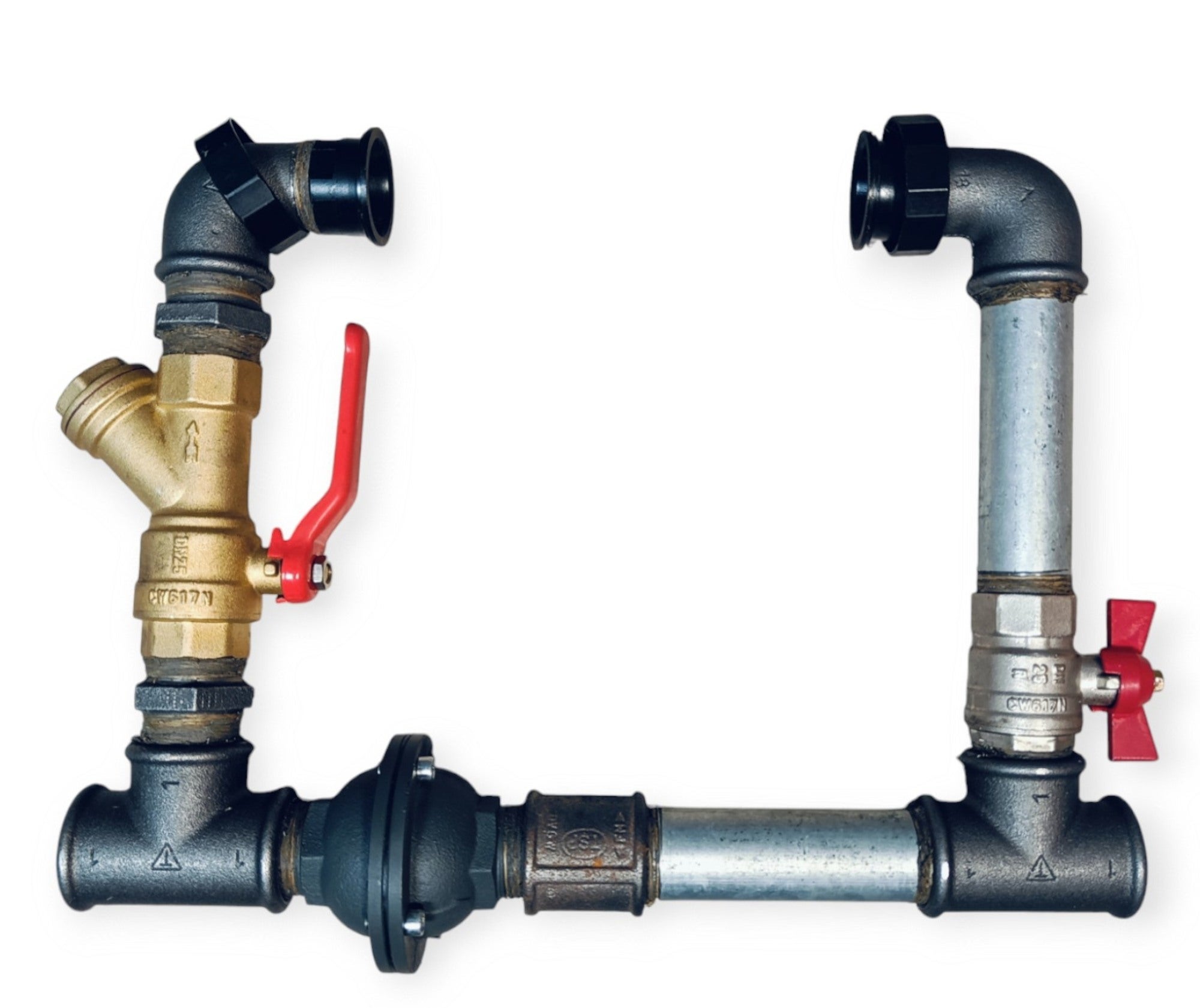 Obejście pompy 1 DN25 pionowe