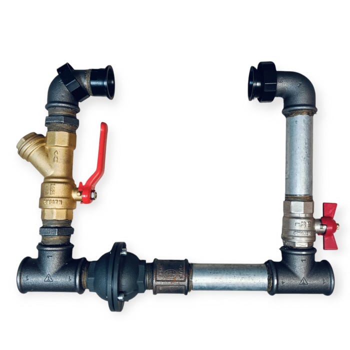 Obejście pompy 1 DN25 pionowe