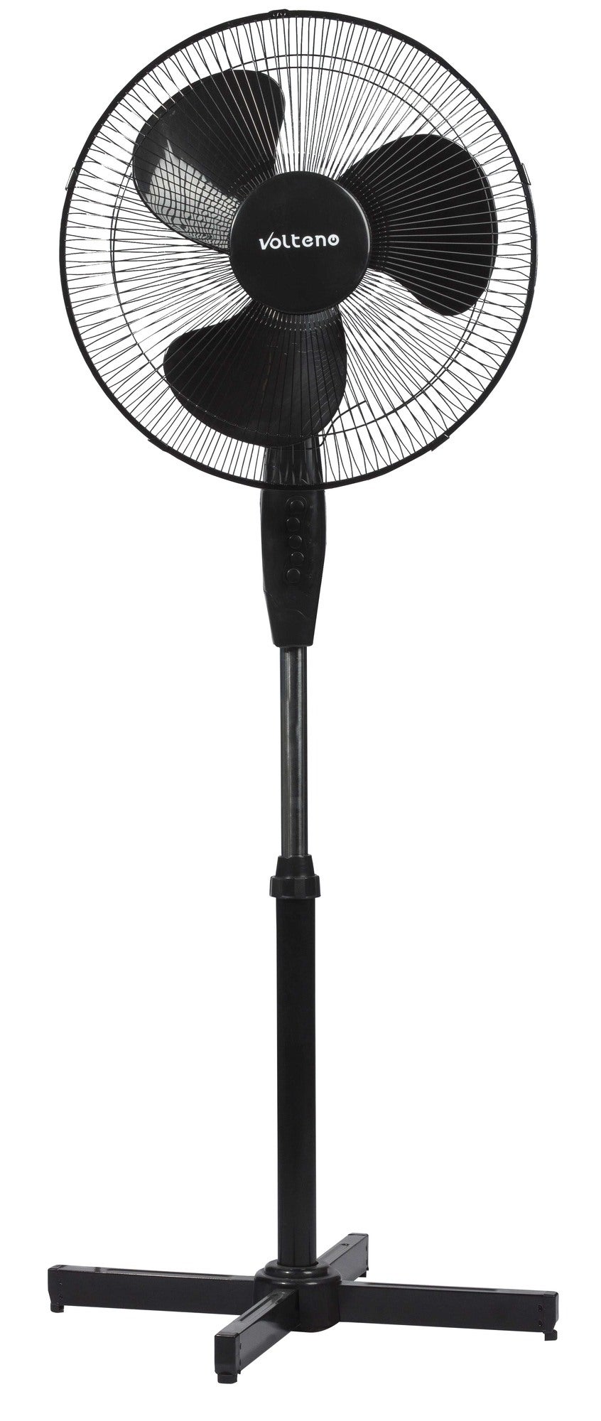 Wentylator stojący 40W średnica 40cm z pilotem czarny