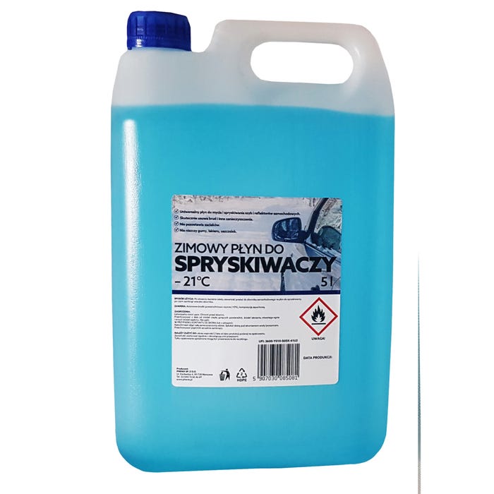 Płyn do spryskiwaczy zimowy 5L