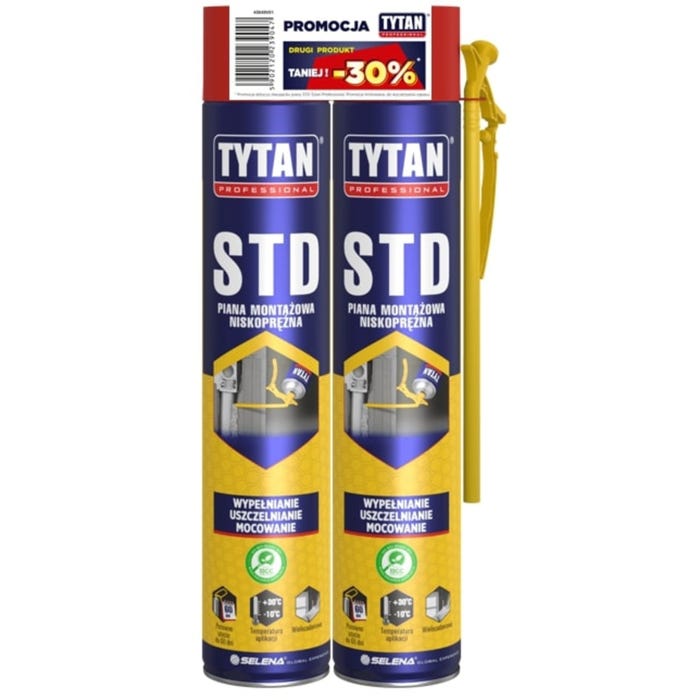 Piana niskoprężna wielosezonowa Tytan STD 2x750 ml, wężykowa