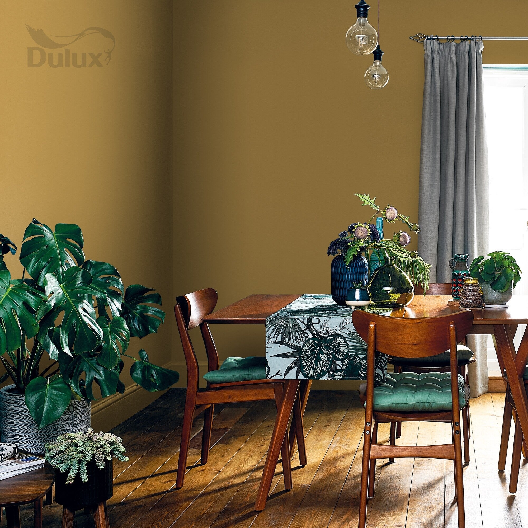 Farba Dulux EasyCare + musztardowy trend 2,5l 1