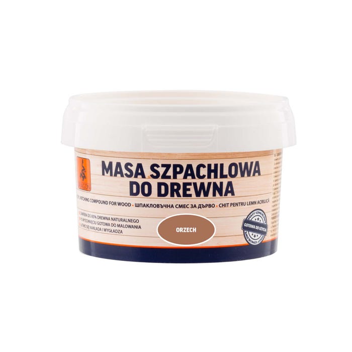 Szpachla do drewna Dragon orzech 0,25kg