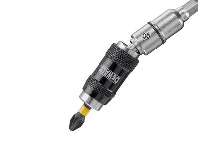 Kątowy adapter magnetyczny do końcówek 1/4" + końcówka udarowa PZ2 DeWalt 1