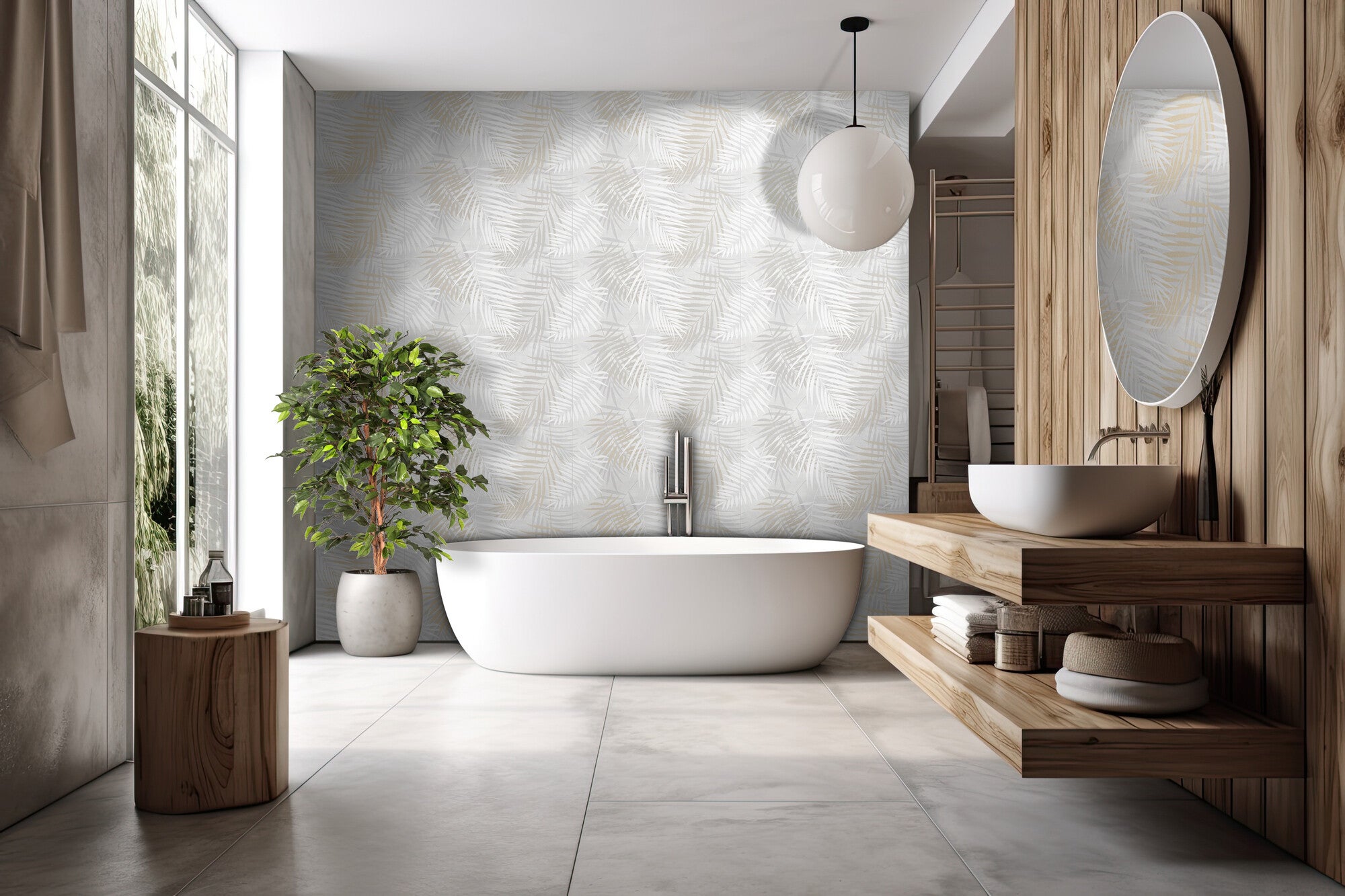 Płytka ścienna Cemento Light Grey 30X60 1.44 M2 1