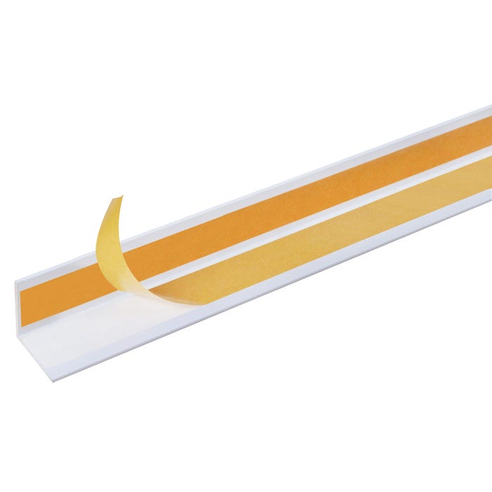 Kątownik PVC samoprzylepny 2600x20x20x1 mm