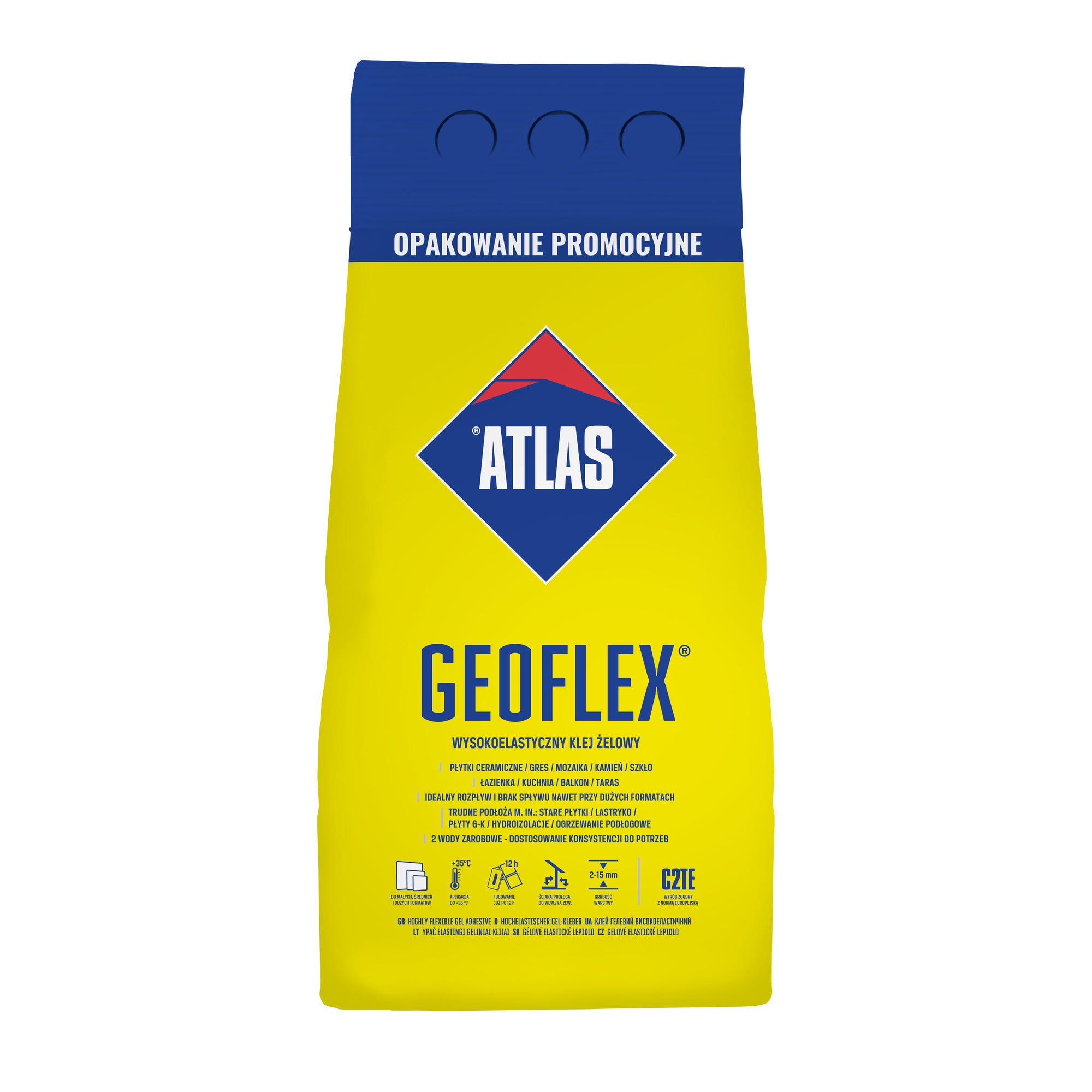 Geoflex 2 Zaprawa klejowa Atlas Geoflex 5 kg - Bricoman.pl