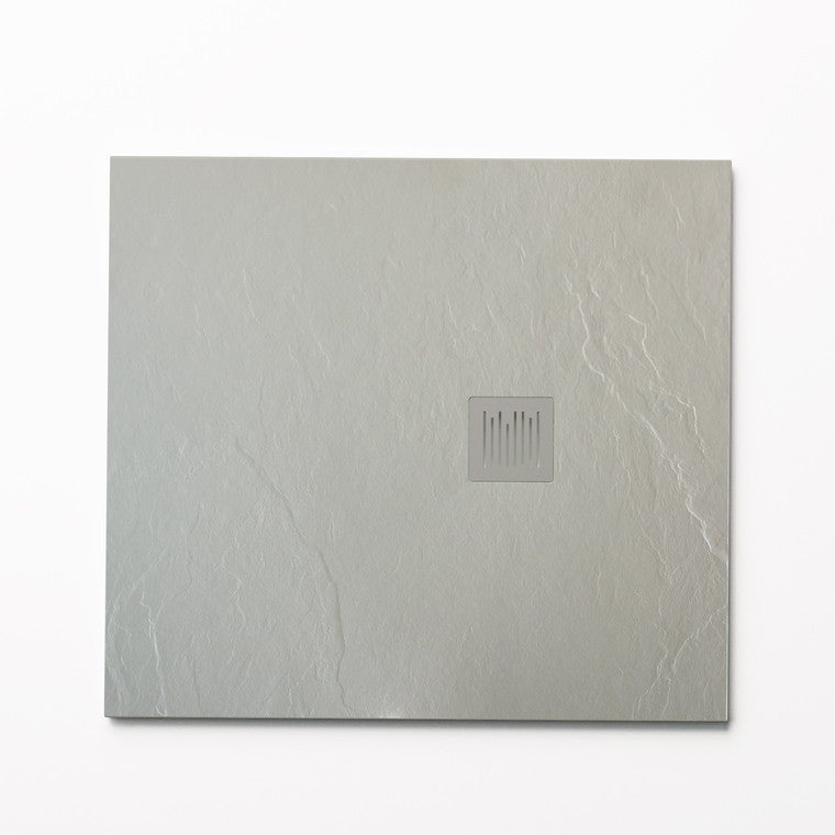 Brodzik kompozytowy Roca Ignis szary Cement 100x90 cm AP7013E838401