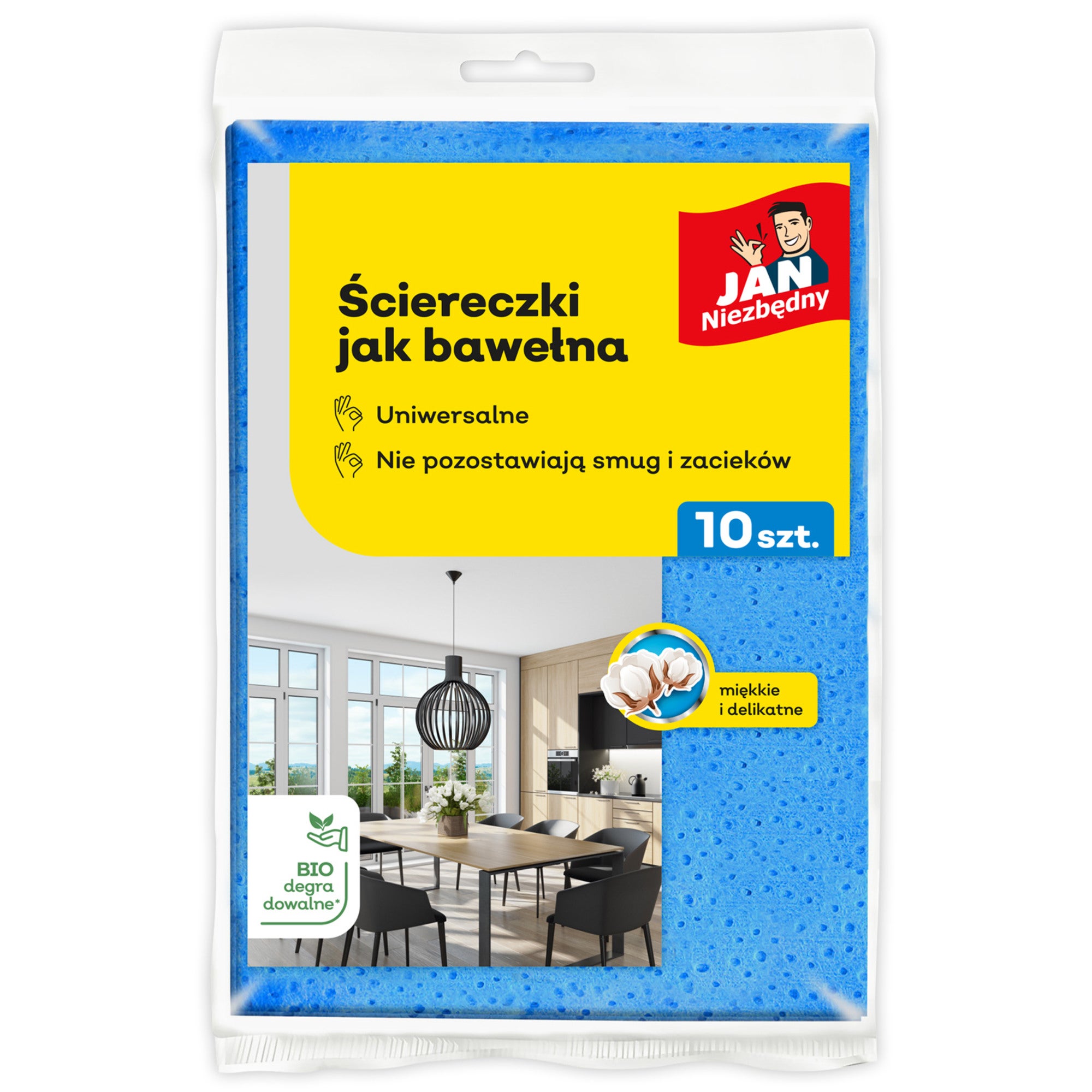 Jan Niezbędny Ściereczki Jak Bawełna 10szt
