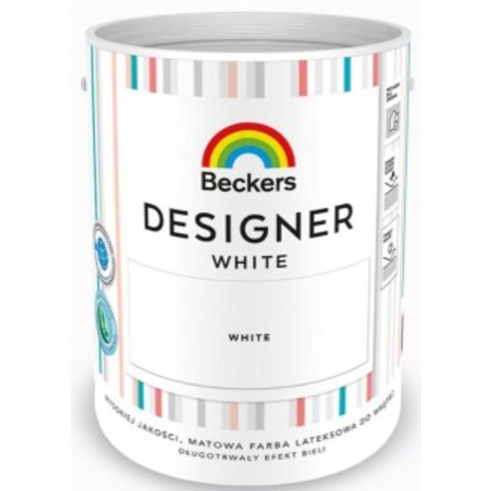 Farba Beckers Designer White biała 5l