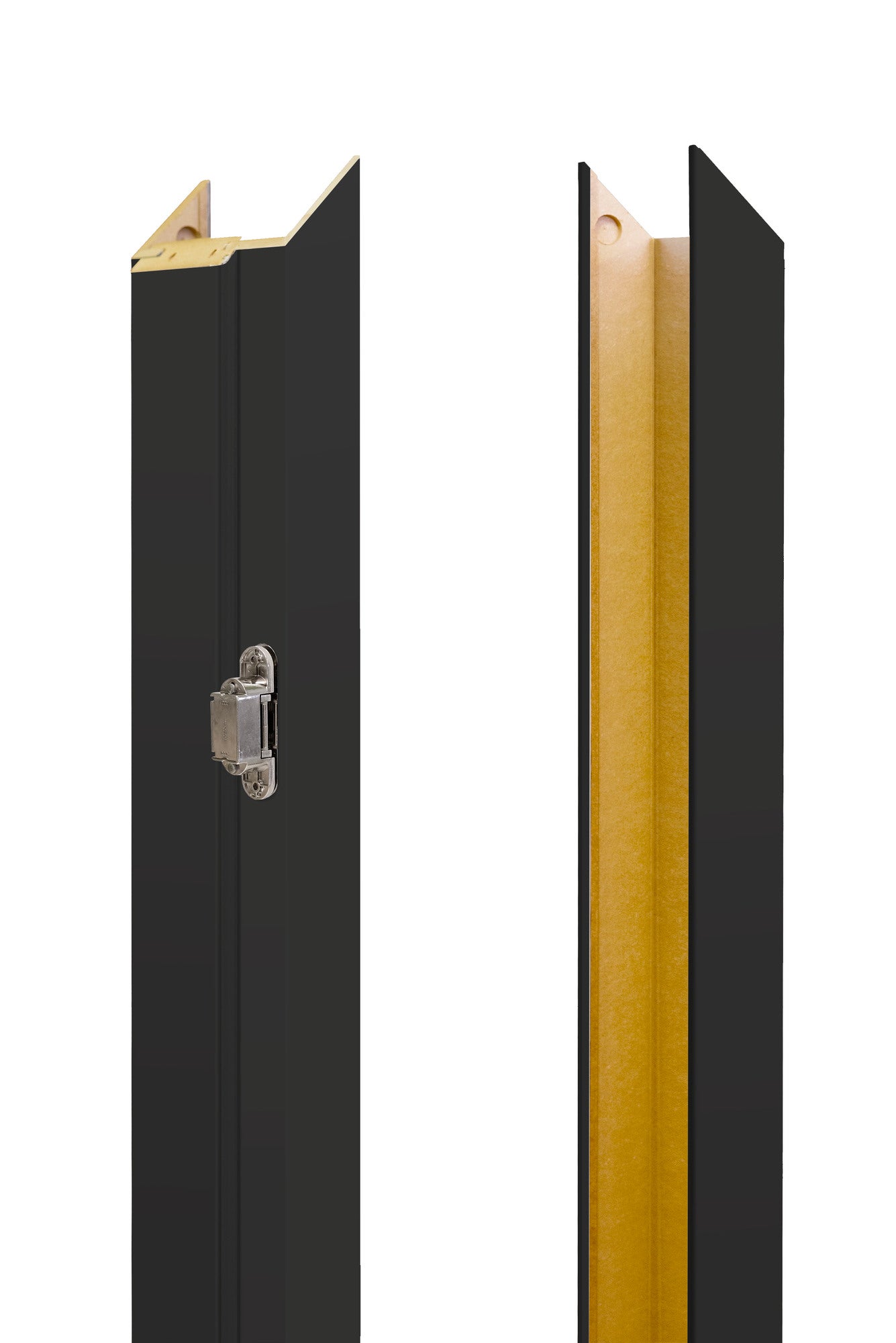 Baza prawa ościeżnicy regulowanej BP 135-155 czarny