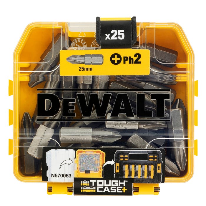Zestaw bitów PH2 DT71522-QZ DeWalt, 25 szt.