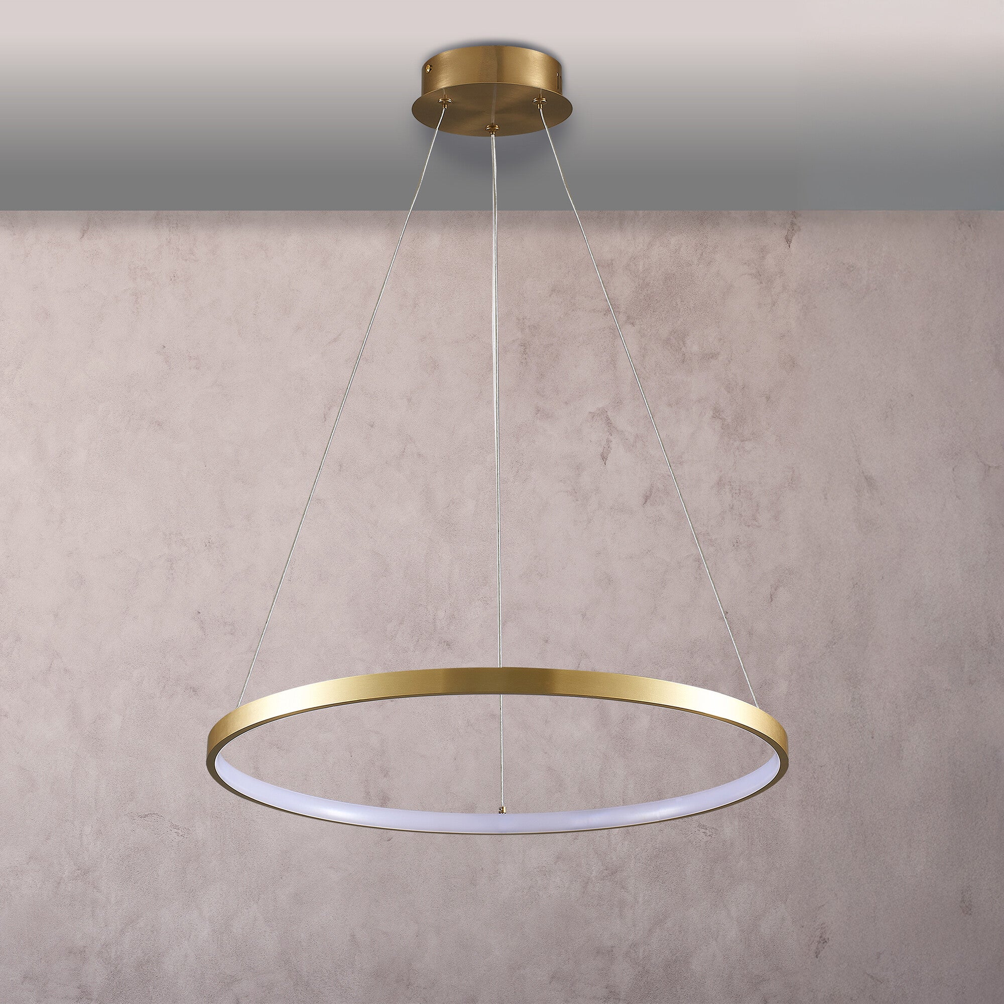 Lampa wisząca LED Lea 20W 2600lm złota 2