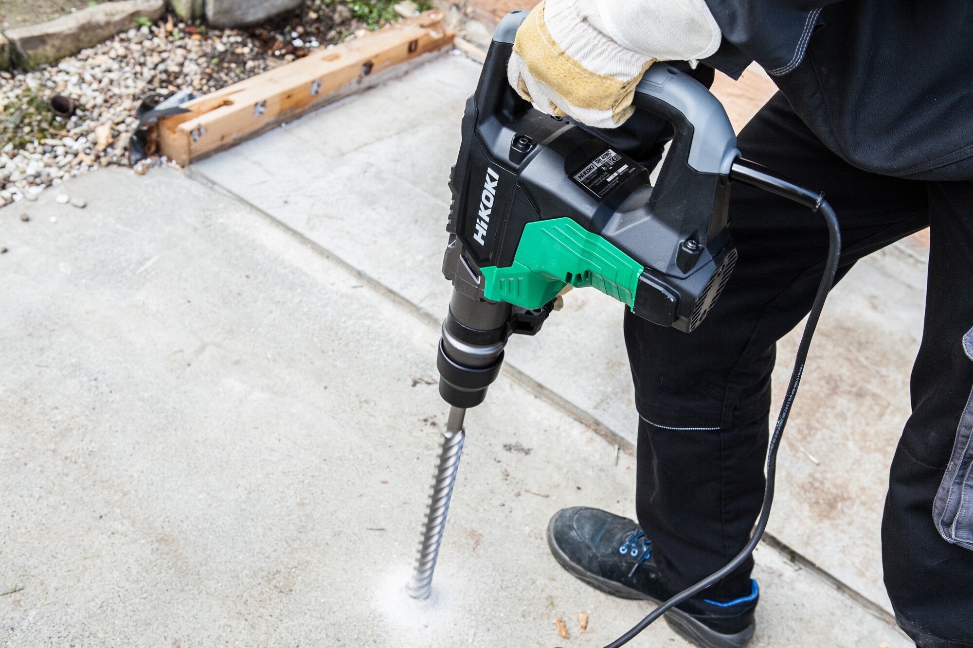 Młot udarowo-obrotowy 8,5J DH40MC WSZ Hikoki 2