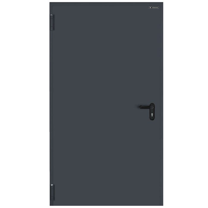 Drzwi techniczne Technical przeciwpożarowe EI30 90 lewe RAL 7016