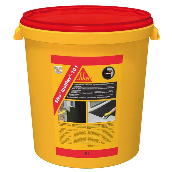 Grubowarstwowa powłoka bitumiczna Sika Igolflex -101 32 l