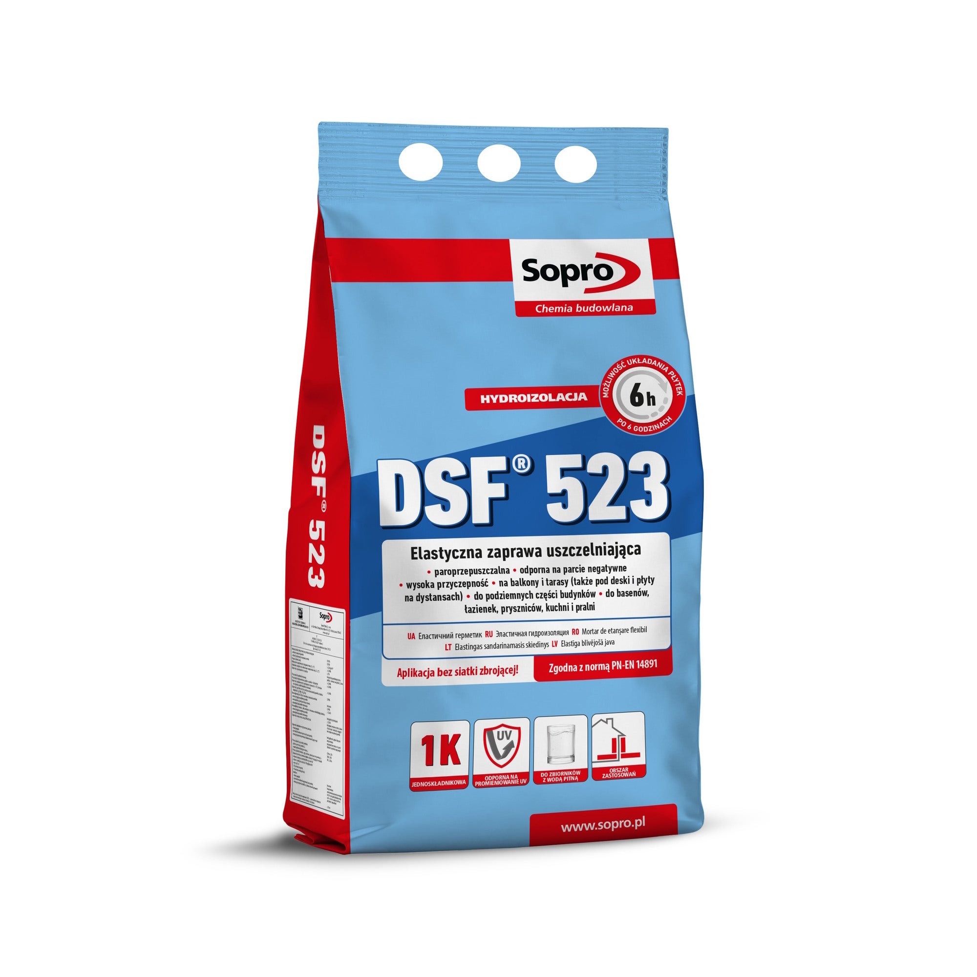 Hydroizolacja DSF 523 Sopro 4 kg