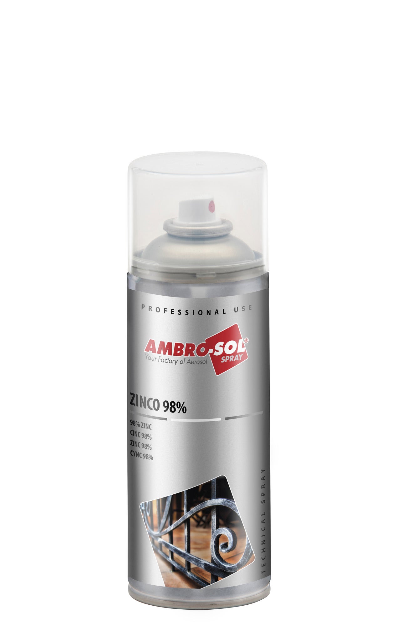 Cynk 98% w sprayu Ambro-Sol 400ml
