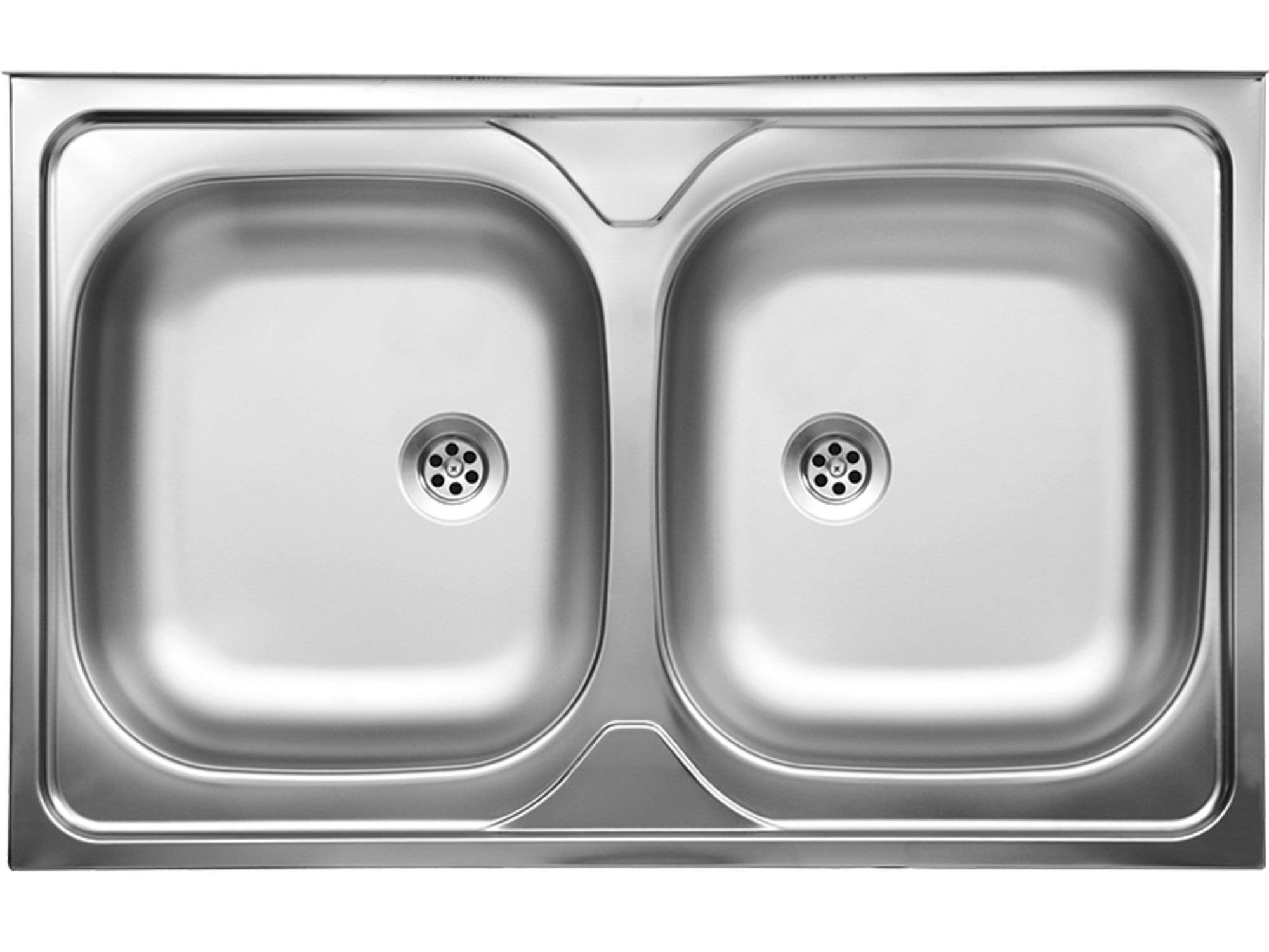 Zlewozmywak stalowy Kuchinox  50 x 80 cm 