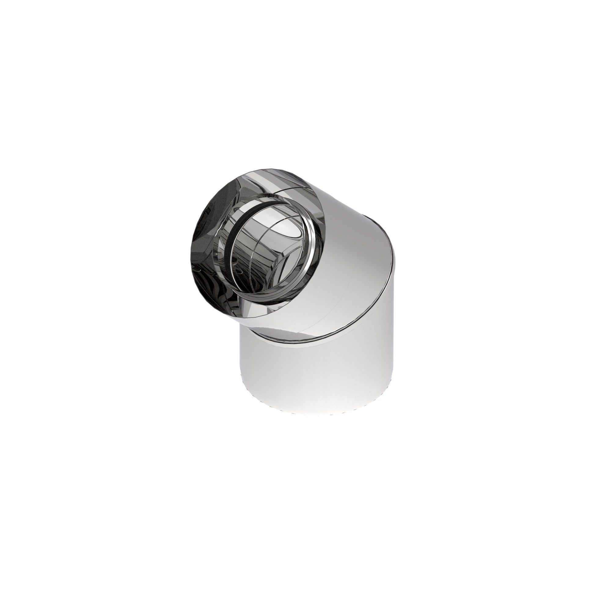 Kolano nierdzewne 45° 80/125 mm 0